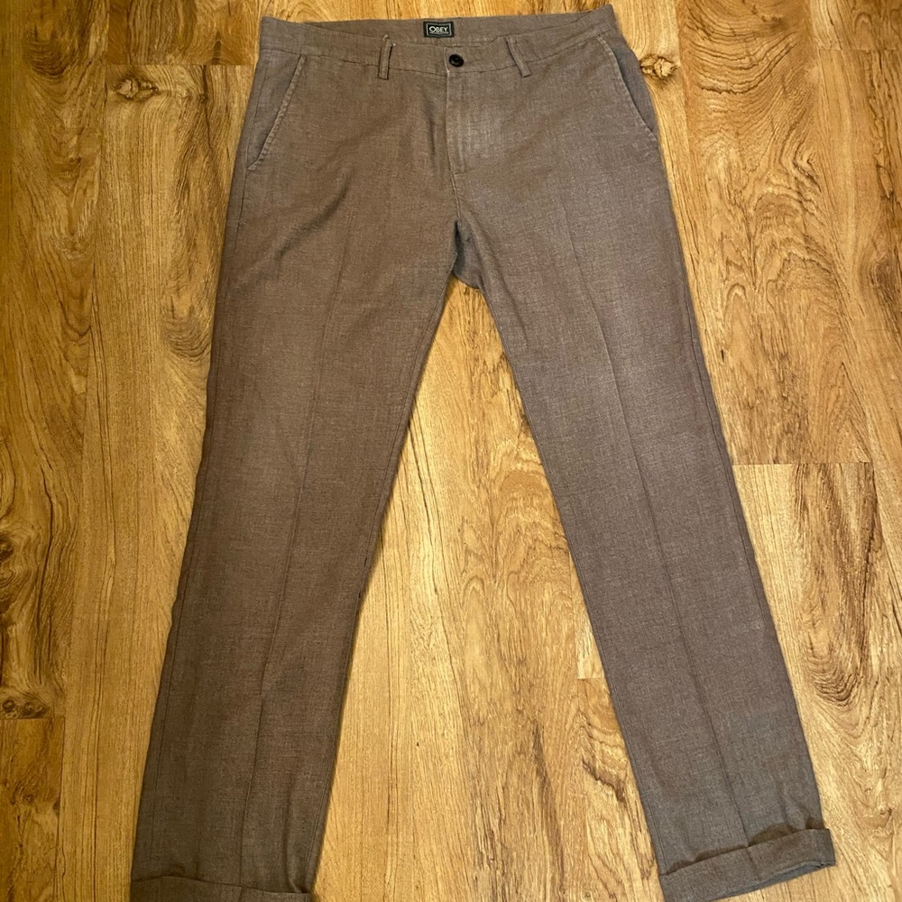 Obey mens skate pants size 34